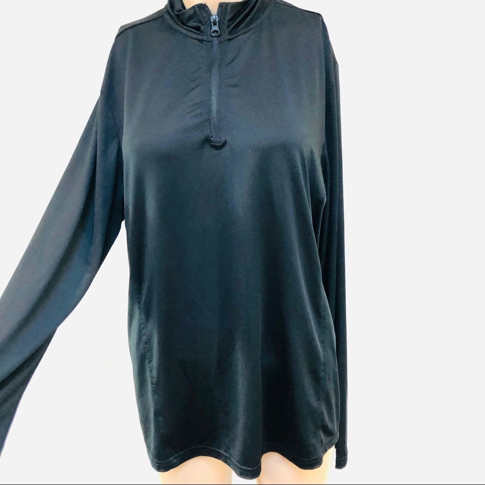 Dip Men’s Jersey Henley sz S long Sleeves Black